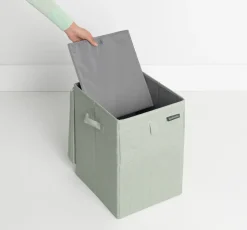 Brabantia Cesto ropa sucia apilable 35L, verde Gris Best
