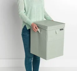 Brabantia Cesto ropa sucia apilable 35L, verde Gris Best