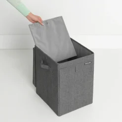 Brabantia Cestos Para La Colada<Cesto ropa sucia apilable 35L, oscuro Gris