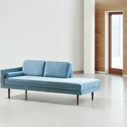 Broste Copenhagen Sofás<Chaiselongue Wind, Pastel blue Azul
