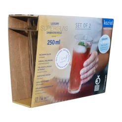 Koziol Vasos De Plástico|Copas De Cóctel<Club No. 19 vaso plast 25 cl 2-pack, Cristalino Transparente