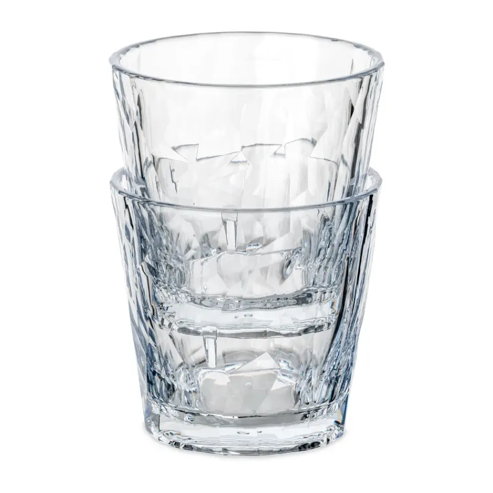 Koziol Vasos De Plástico<Club No. 22 vaso plast 25 cl 2-pack, Cristalino Transparente