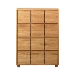 Scherlin Cómodas & Cajoneras|Cómodas & Cajoneras<Cómoda 2, Roble aceitado Beige