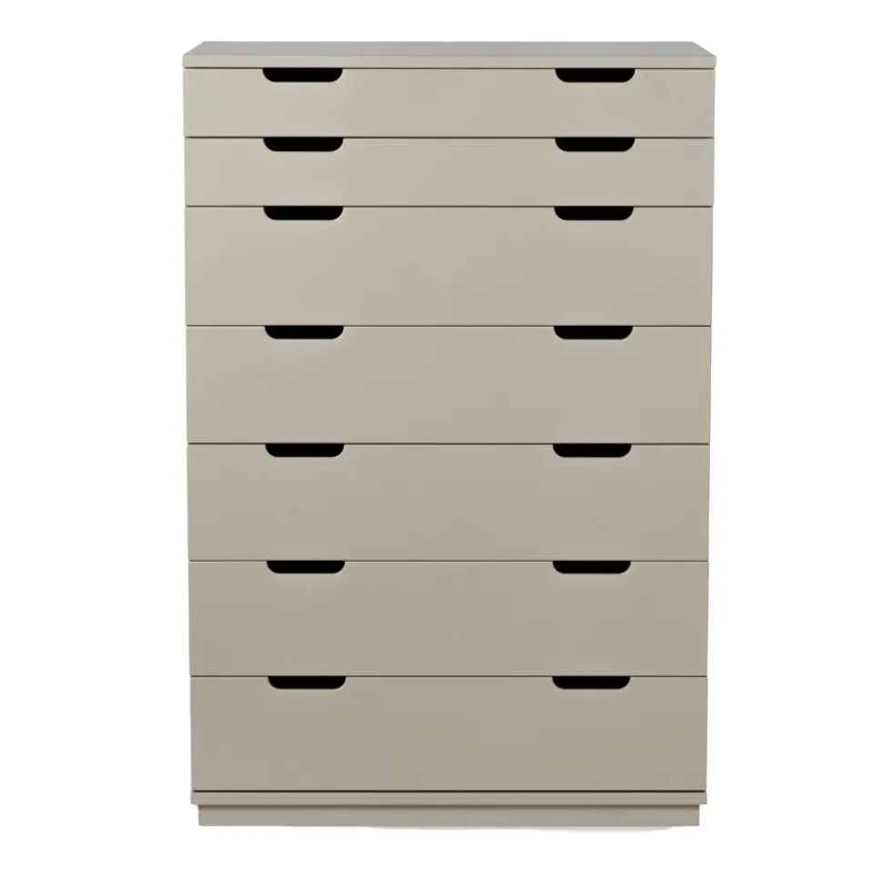 Mavis Cómoda Aoko de 7 cajones, Beige Best
