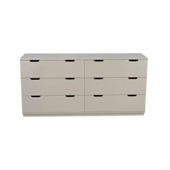 Mavis Cómoda Aoko doble 6 cajones, Beige Outlet