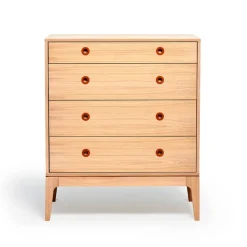 Mavis Cómodas & Cajoneras|Cómodas & Cajoneras<Cómoda Höllviken, Roble blanqueado, 4 cajones Beige