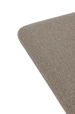 AYTM Cojín Curva para taburete Curva 27x32,5 cm, Taupe Gris Hot