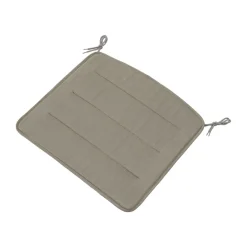 Muuto Cojines Para Sillas De Jardín Y Cojines De Exterior|Cojines Para Sillas<Cojín de asiento Linear Steel Armchair, Twitell light grey Gris