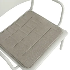 Muuto Cojines Para Sillas De Jardín Y Cojines De Exterior|Cojines Para Sillas<Cojín de asiento Linear Steel Armchair, Twitell light grey Gris