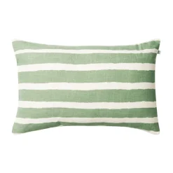 Chhatwal & Jonsson Cojines Para Sillas De Jardín Y Cojines De Exterior|Detalles De Jardín Y Accesorios De Exterior<Cojín de exterior Block Stripe 40x60 cm, Sage-off white Verde