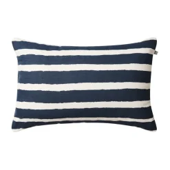 Chhatwal & Jonsson Cojín de exterior Block Stripe 40x60 cm, Blue-off white Azul Discount