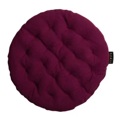 Linum Cojines Para Sillas<Cojín de silla Pepper Ø37 cm, burdeos Rojo