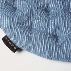 Linum Cojines Para Sillas<Cojín de silla Pepper Ø37 cm, mar profundo Azul