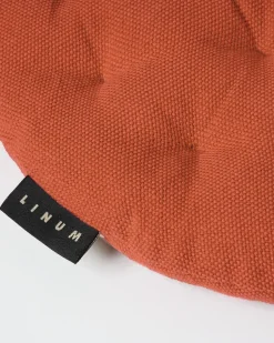Linum Cojines Para Sillas<Cojín de silla Pepper Ø37 cm, óxido Naranja