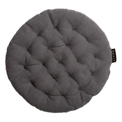 Linum Cojines Para Sillas<Cojín de silla Pepper Ø37 cm, granito Gris