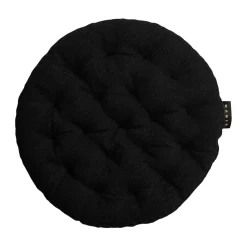 Linum Cojines Para Sillas<Cojín de silla Pepper Ø37 cm, Negro