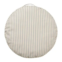 Kid's Concept Cojín de suelo Kid's Base Ø60 cm, Rand AzulBlanco Clearance
