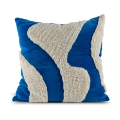 Byon Cojín Fluffy 50x50 cm, Blue-beige AzulBeige Best