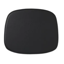 Normann Copenhagen Cojín Form cuero ultra, Black 41599 Negro Best