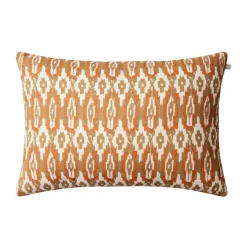Chhatwal & Jonsson Cojín Ikat Delhi Outdoor 40x60 cm, Beige-aprikosorange Naranja Outlet