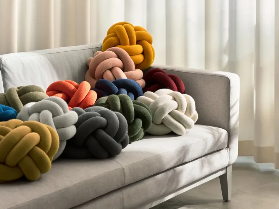 Design House Stockholm Cojines<Cojín Knot, Amarillo
