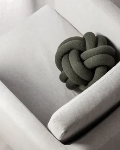 Design House Stockholm Cojines<Cojín Knot, Forest green Gris