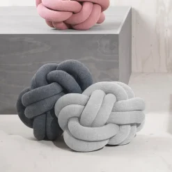 Design House Stockholm Cojín Knot, claro Gris Outlet