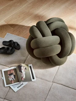 Design House Stockholm Pufs<Cojín Knot XL, Forest Green Verde