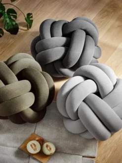 Design House Stockholm Pufs<Cojín Knot XL, Forest Green Verde