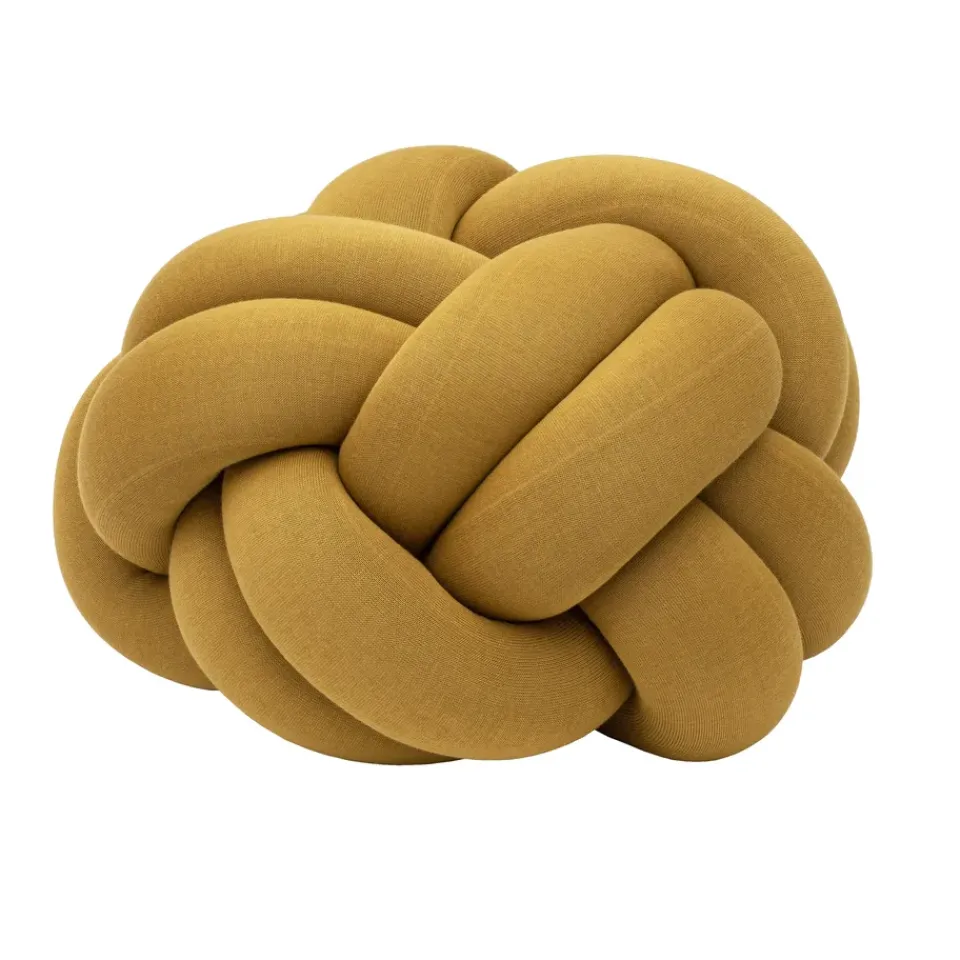Design House Stockholm Cojín Knot XL, Yellow Amarillo Outlet