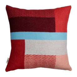 Røros Tweed Cojín Mikkel 50x50 cm, Red Rojo Sale