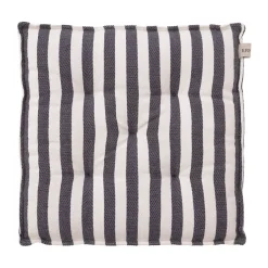 ERNST Cojines Para Sillas<Cojín para asiento 45x45 cm, Blanco natural-gris oscuro BlancoGris