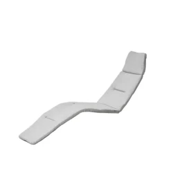 Cane-line Cojines Para Sillas De Jardín Y Cojines De Exterior|Cojines Para Sillas<Cojín para silla de sol Sunrise, Natté light grey Gris