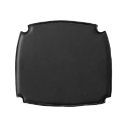 &Tradition Cojines Para Sillas<Cojín para silla Drawn HM3, Cuero Negro