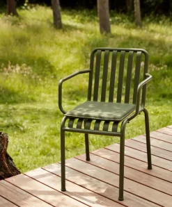 HAY Cojines Para Sillas De Jardín Y Cojines De Exterior|Cojines Para Sillas<Cojín para silla y silla con reposabrazos Palissade, Olive Verde