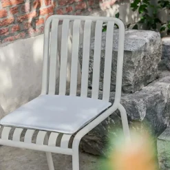 HAY Cojines Para Sillas De Jardín Y Cojines De Exterior|Cojines Para Sillas<Cojín para silla y silla con reposabrazos Palissade, Sky grey Gris