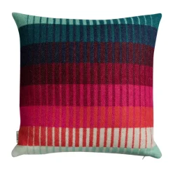 Røros Tweed Cojín Åsmund gradient 50x50 cm, Red-turquoise TurquesaRojo Sale