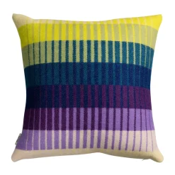 Røros Tweed Cojines<Cojín Åsmund gradient 50x50 cm, Yellow-blue AzulAmarillo