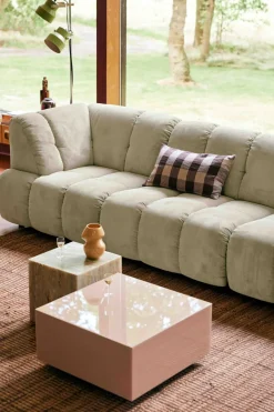 HKliving Cojines<Cojín Woven 35x60 cm, Vineyard NegroGrisBlanco