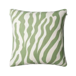 Chhatwal & Jonsson Cojines Para Sillas De Jardín Y Cojines De Exterior<Cojín Zebra Outdoor 50x50 cm, Sage/off white, 50 cm Verde
