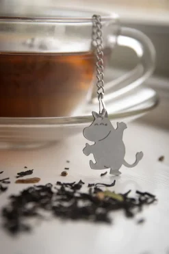 Pluto Design Colador de té Mumin, Silver Plateado Clearance