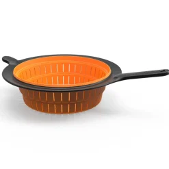 Fiskars Colador Functional Form, negro NaranjaNegro Clearance