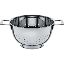 Alessi Coladores, Escurridores Y Embudos<Colador Pots&Pans, 22 cm Plateado