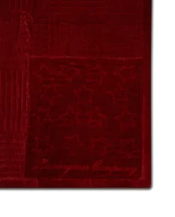 Lexington Colchas De Cama<Colcha Cotton Velvet Star 160x240 cm, Rojo