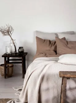 Tell Me More Colcha de cama Brick 180x260 cm, Sand Beige Sale