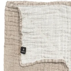 Himla Colchas De Cama<Colcha de cama Hannelin beige-blanco, 260 x 260 cm BeigeBlanco