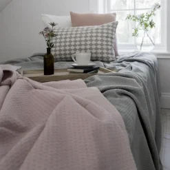 Scandi Living Colchas De Cama<Colcha de cama Kimono 139x260 cm, dusty rose Rosa