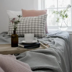 Scandi Living Colchas De Cama<Colcha de cama Kimono 139x260 cm, concrete Gris