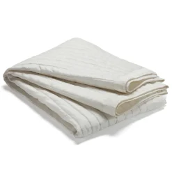 Etol Design Colchas De Cama<Colcha de cama Metallo, pequeña, champán Blanco