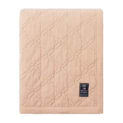 Lexington Colcha de cama Quilted Recycled Cotton 260x240 cm, Beige Hot